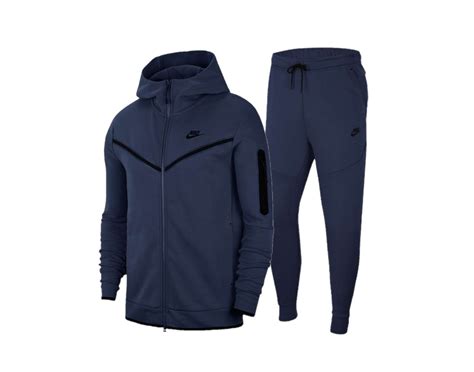 nike tech fleece trainingspak heren blauw|nike tech fleece.